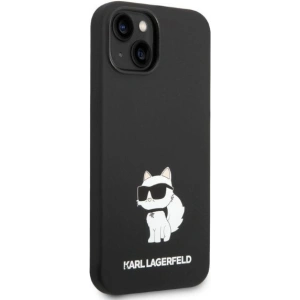 Etui Karl Lagerfeld KLHCP14MSNCHBCK Apple iPhone 14 Plus / 15 Plus hardcase czarny/black Silicone Choupette