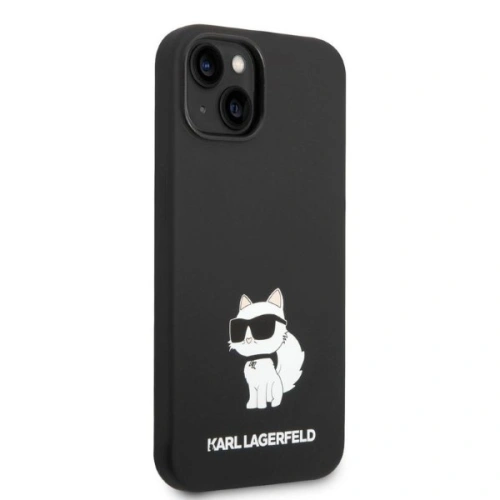 Kup Etui Karl Lagerfeld KLHCP14MSNCHBCK Apple iPhone 14 Plus / 15 Plus hardcase czarny/black Silicone Choupette - KLD1278 - {ean13} - Sklep Home Screen