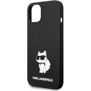 Etui Karl Lagerfeld KLHCP14MSNCHBCK Apple iPhone 14 Plus / 15 Plus hardcase czarny/black Silicone Choupette