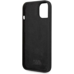 Etui Karl Lagerfeld KLHCP14MSNCHBCK Apple iPhone 14 Plus / 15 Plus hardcase czarny/black Silicone Choupette