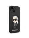 Kup Etui Karl Lagerfeld KLHCP14MSNIKBCK Apple iPhone 14 Plus / 15 Plus hardcase czarny/black Silicone Ikonik - KLD1279 - {ean13} - Sklep Home Screen