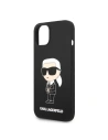 Kup Etui Karl Lagerfeld KLHCP14MSNIKBCK Apple iPhone 14 Plus / 15 Plus hardcase czarny/black Silicone Ikonik - KLD1279 - {ean13} - Sklep Home Screen