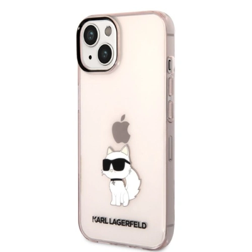 Kup Etui Karl Lagerfeld KLHCP14SHNCHTCP Apple iPhone 14 różowy/pink hardcase Ikonik Choupette - KLD1280 - {ean13} - Sklep Home Screen
