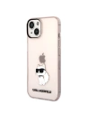 Kup Etui Karl Lagerfeld KLHCP14SHNCHTCP Apple iPhone 14 różowy/pink hardcase Ikonik Choupette - KLD1280 - {ean13} - Sklep Home Screen