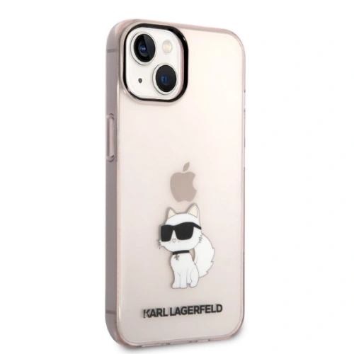 Kup Etui Karl Lagerfeld KLHCP14SHNCHTCP Apple iPhone 14 rózsaszín/pink hardcase Ikonik Choupette - KLD1280 - {ean13} - Sklep Home Screen