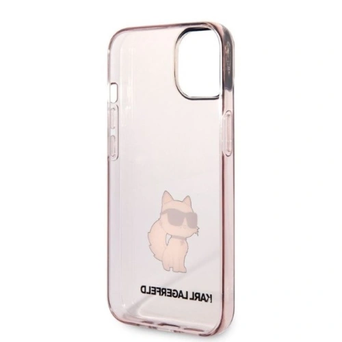 Kup Etui Karl Lagerfeld KLHCP14SHNCHTCP Apple iPhone 14 różowy/pink hardcase Ikonik Choupette - KLD1280 - {ean13} - Sklep Home Screen