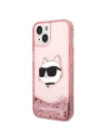 Kup Case Karl Lagerfeld KLHCP14SLNCHCP Apple iPhone 14 rosa/pink Hardcase Glitter Choupette Head - KLD1281 - {ean13} - Sklep Home Screen