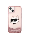 Kup Case Karl Lagerfeld KLHCP14SLNCHCP Apple iPhone 14 rosa/pink Hardcase Glitter Choupette Head - KLD1281 - {ean13} - Sklep Home Screen