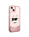 Kup Etui Karl Lagerfeld KLHCP14SLNCHCP Apple iPhone 14 różowy/pink hardcase Glitter Choupette Head - KLD1281 - {ean13} - Sklep Home Screen