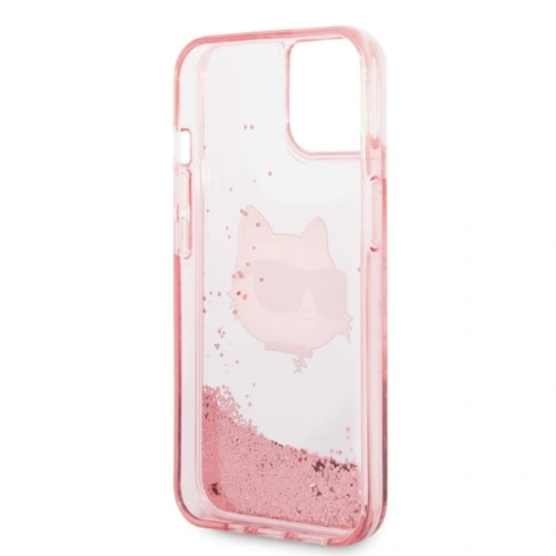 Kup Case Karl Lagerfeld KLHCP14SLNCHCP Apple iPhone 14 rosa/pink Hardcase Glitter Choupette Head - KLD1281 - {ean13} - Sklep Home Screen