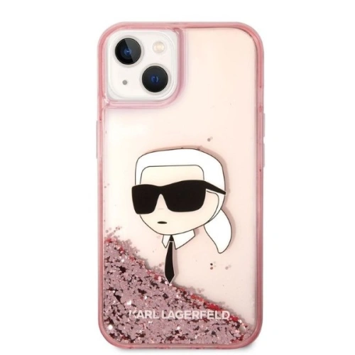 Kup Etui Karl Lagerfeld KLHCP14SLNKHCP Apple iPhone 14 różowy/pink hardcase Glitter Karl Head - KLD1282 - {ean13} - Sklep Home Screen