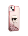 Kup Etui Karl Lagerfeld KLHCP14SLNKHCP Apple iPhone 14 różowy/pink hardcase Glitter Karl Head - KLD1282 - {ean13} - Sklep Home Screen