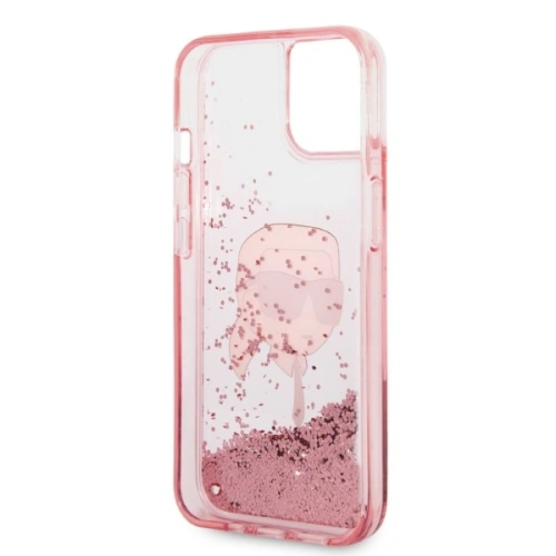 Kup Etui Karl Lagerfeld KLHCP14SLNKHCP Apple iPhone 14 różowy/pink hardcase Glitter Karl Head - KLD1282 - {ean13} - Sklep Home Screen