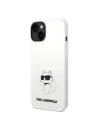 Kup Etui Karl Lagerfeld KLHCP14SSNCHBCH Apple iPhone 14 hardcase bílý/white Silicone Choupette - KLD1283 - {ean13} - Sklep Home Screen