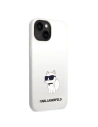Kup Etui Karl Lagerfeld KLHCP14SSNCHBCH Apple iPhone 14 hardcase bílý/white Silicone Choupette - KLD1283 - {ean13} - Sklep Home Screen