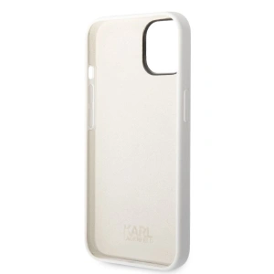 Karl Lagerfeld KLHCP14SSNCHBCH Apple iPhone 14 hardcase white Silicone Choupette