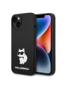 Etui Karl Lagerfeld KLHCP14SSNCHBCK Apple iPhone 14 hardcase černý/black Silicone Choupette