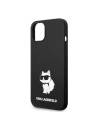 Kup Etui Karl Lagerfeld KLHCP14SSNCHBCK Apple iPhone 14 hardcase czarny/black Silicone Choupette - KLD1284 - {ean13} - Sklep Home Screen