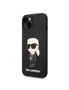 Kup Etui Karl Lagerfeld KLHCP14SSNIKBCK Apple iPhone 14 hardcase černý/black Silicone Ikonik - KLD1285 - {ean13} - Sklep Home Screen