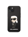 Kup Etui Karl Lagerfeld KLHCP14SSNIKBCK Apple iPhone 14 hardcase černý/black Silicone Ikonik - KLD1285 - {ean13} - Sklep Home Screen