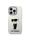 Kup Etui Karl Lagerfeld KLHCP14XHNIKTCT Apple iPhone 14 Pro Max transparent hardcase Ikonik Etui Karl Lagerfeld - KLD1288 - {ean13} - Sklep Home Screen