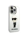 Kup Case Karl Lagerfeld KLHCP14XHNIKTCT Apple iPhone 14 Pro Max transparentes Hardcase Ikonik Case Karl Lagerfeld - KLD1288 - {ean13} - Sklep Home Screen