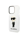 Kup Case Karl Lagerfeld KLHCP14XHNIKTCT Apple iPhone 14 Pro Max transparentes Hardcase Ikonik Case Karl Lagerfeld - KLD1288 - {ean13} - Sklep Home Screen