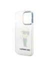 Kup Case Karl Lagerfeld KLHCP14XHNIKTCT Apple iPhone 14 Pro Max transparentes Hardcase Ikonik Case Karl Lagerfeld - KLD1288 - {ean13} - Sklep Home Screen