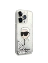 Buy Karl Lagerfeld KLHCP14XLNKHCH Apple iPhone 14 Pro Max silver hardcase Glitter Karl Head - KLD1289 - {ean13} - Home Screen Store Europe