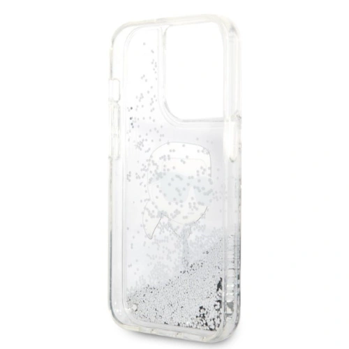 Buy Karl Lagerfeld KLHCP14XLNKHCH Apple iPhone 14 Pro Max silver hardcase Glitter Karl Head - KLD1289 - {ean13} - Home Screen Store Europe