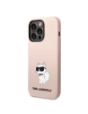 Kup Etui Karl Lagerfeld KLHCP14XSNCHBCP Apple iPhone 14 Pro Max hardcase różowy/pink Silicone Choupette - KLD1292 - {ean13} - Sklep Home Screen