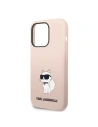 Kup Etui Karl Lagerfeld KLHCP14XSNCHBCP Apple iPhone 14 Pro Max hardcase różowy/pink Silicone Choupette - KLD1292 - {ean13} - Sklep Home Screen