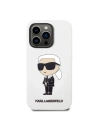 Kup Etui Karl Lagerfeld KLHCP14XSNIKBCH Apple iPhone 14 Pro Max hardcase alb/white Silicone Ikonik - KLD1293 - {ean13} - Sklep Home Screen