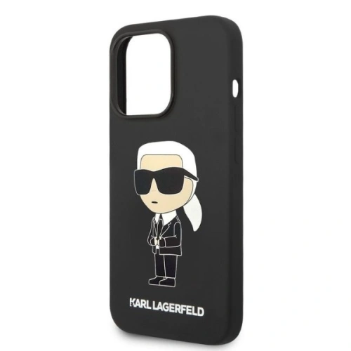 Kup Etui Karl Lagerfeld KLHCP14XSNIKBCK Apple iPhone 14 Pro Max hardcase negru/black Silicon Ikonik - KLD1294 - {ean13} - Sklep Home Screen