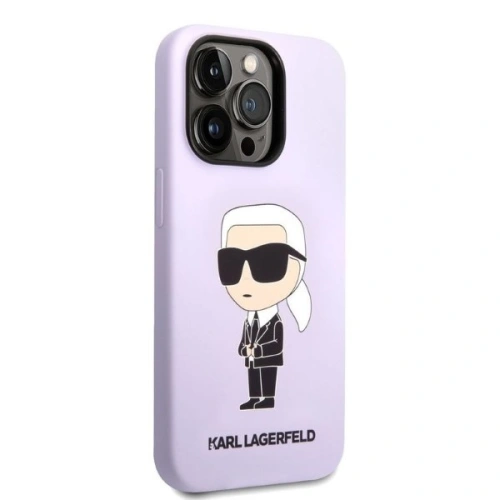Kup Etui Karl Lagerfeld KLHCP14XSNIKBCU Apple iPhone 14 Pro Max hardcase purpuriu/purple Silicon Ikonik - KLD1296 - {ean13} - Sklep Home Screen