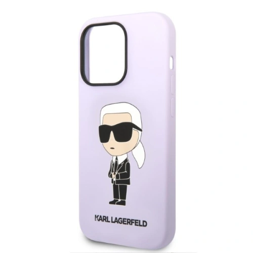 Kup Etui Karl Lagerfeld KLHCP14XSNIKBCU Apple iPhone 14 Pro Max hardcase purpuriu/purple Silicon Ikonik - KLD1296 - {ean13} - Sklep Home Screen