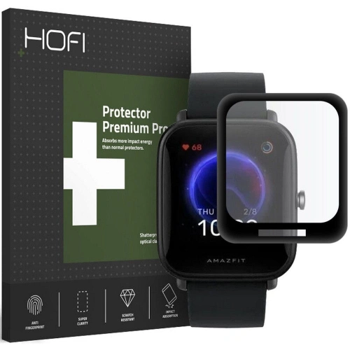 Kup Hybidní sklo Hofi Hybrid Pro+ Xiaomi Amazfit Bip U Black - HOFI320 - {ean13} - Sklep Home Screen