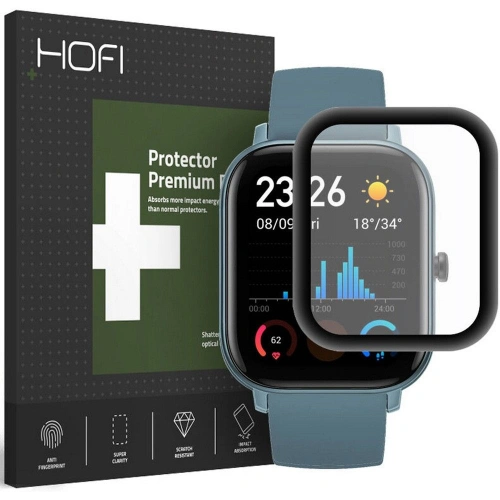 Kup Hybrierglas Hofi Hybrid Pro+ Xiaomi Amazfit GTS Schwarz - HOFI321 - {ean13} - Sklep Home Screen