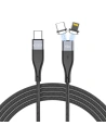 Kup Kabel magnetický Tech-Protect Ultraboost 2in1 Magnetic Cable Lightning & USB-C PD 60W 3A 100cm Černý - THP1610 - {ean13} - Sklep Home Screen