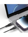 Kup Mágneses kábel Tech-Protect Ultraboost 2in1 Magnetic Cable Lightning & USB-C PD 60W 3A 100cm Fekete - THP1610 - {ean13} - Sklep Home Screen