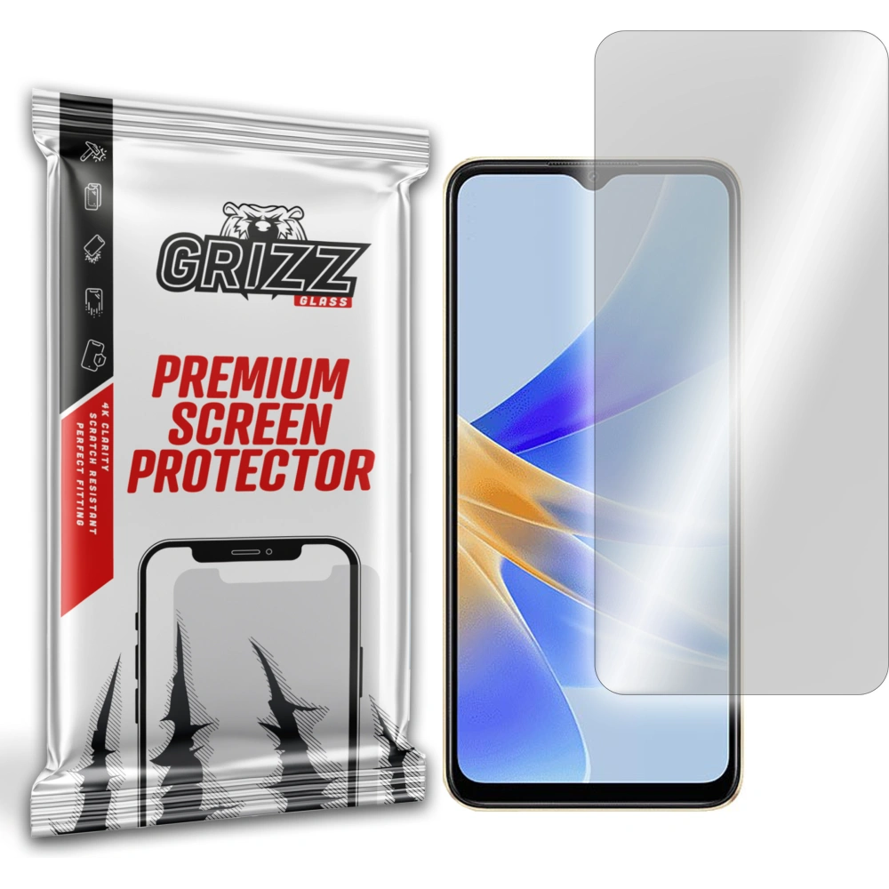 Szkło hybrydowe GrizzGlass HybridGlass do Oppo A17k