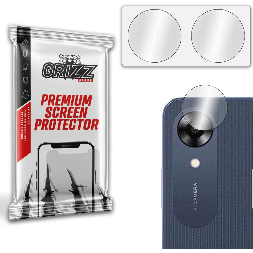 Szkło na aparat GrizzGlass HybridGlass Camera do Oppo A17k