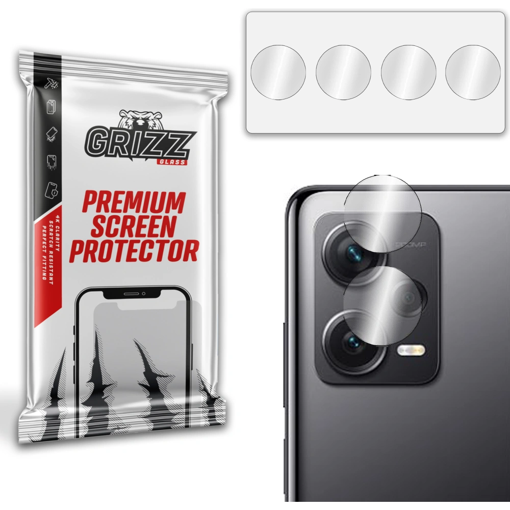 Szkło na aparat GrizzGlass HybridGlass Camera do Xiaomi Redmi Note 12 Explorer