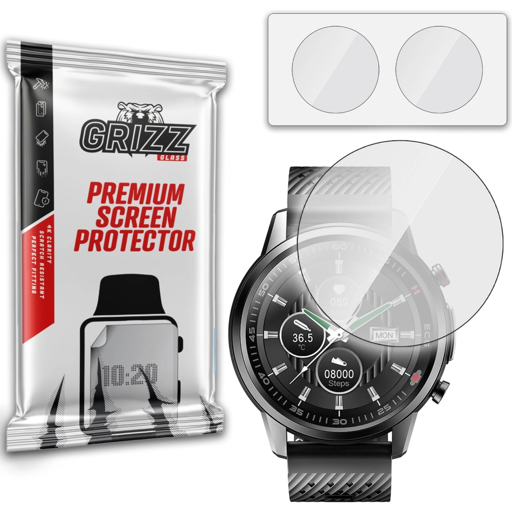 Szkło hybrydowe GrizzGlass HybridGlass do Watchmark WF800