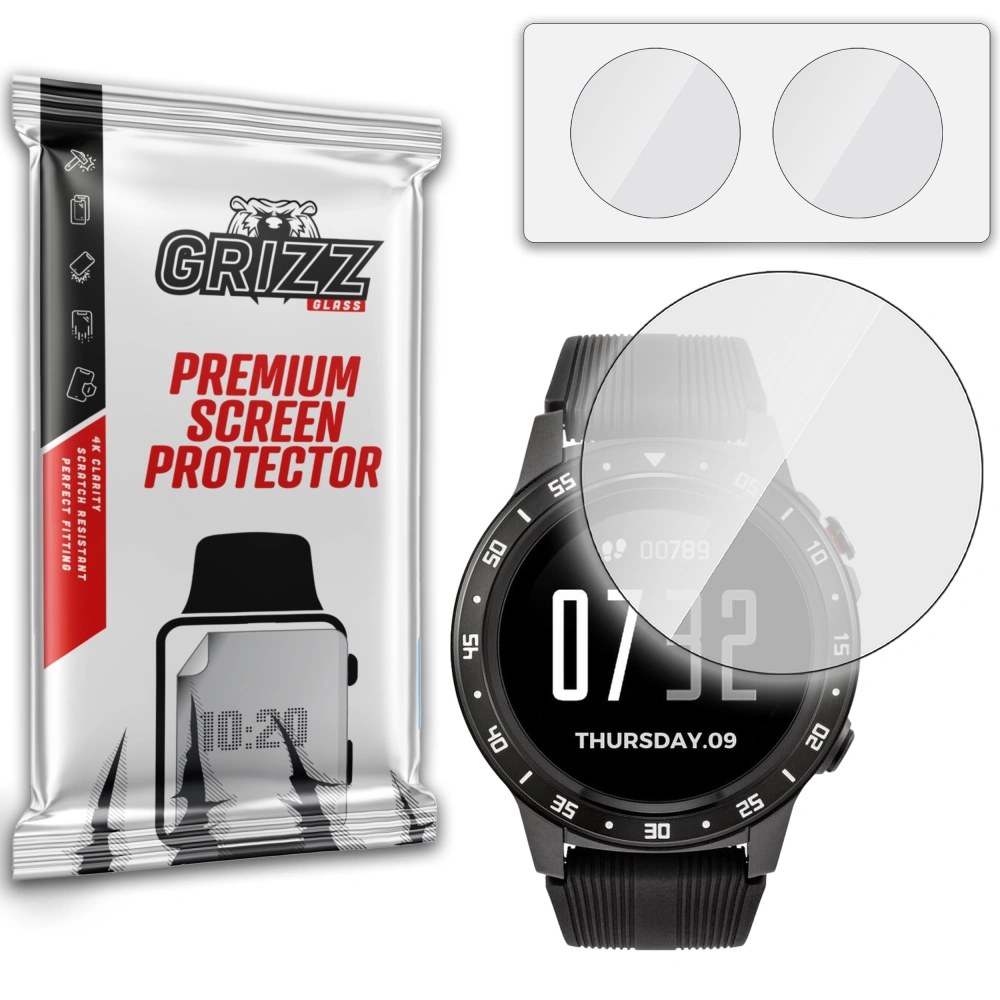 Szkło hybrydowe GrizzGlass HybridGlass do Watchmark WM5