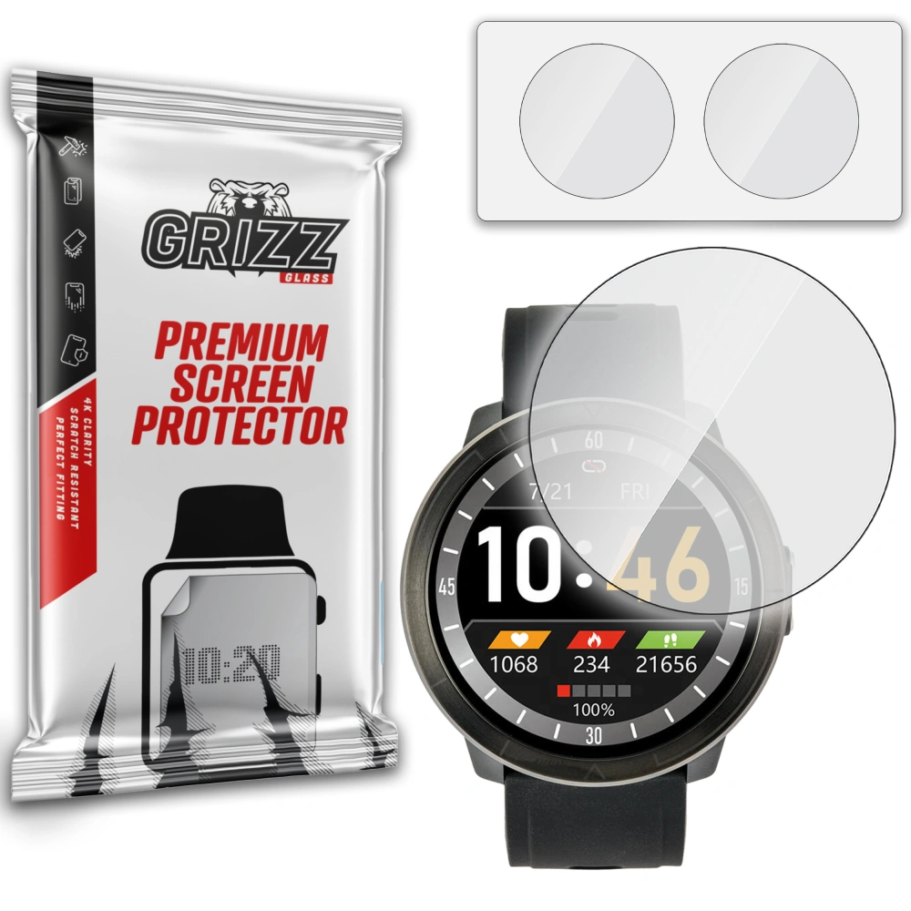 Szkło hybrydowe GrizzGlass HybridGlass do Watchmark WM18