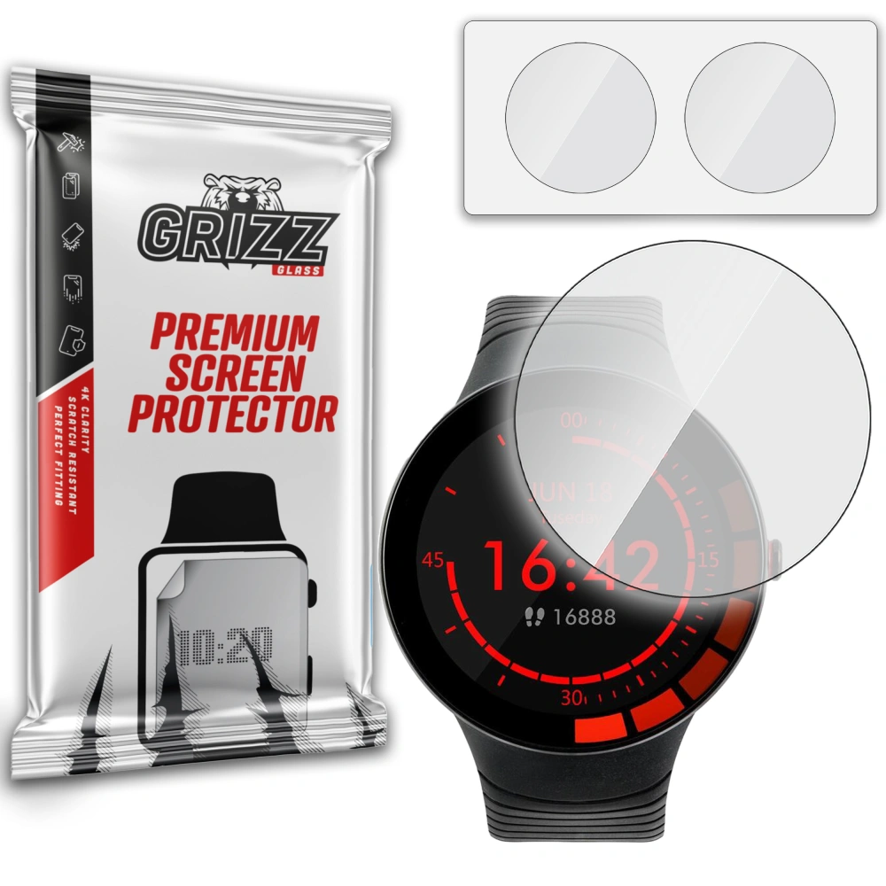 Szkło hybrydowe GrizzGlass HybridGlass do Watchmark WE3