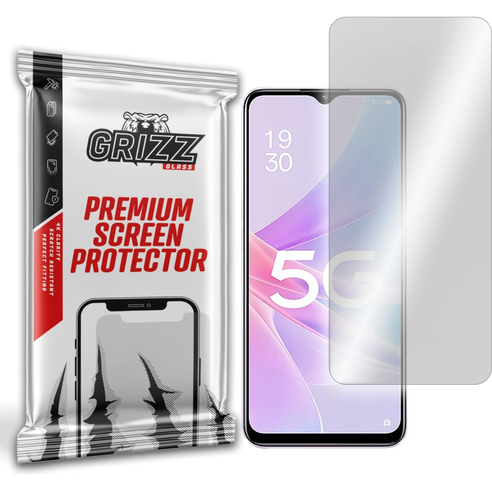 Szkło hybrydowe GrizzGlass HybridGlass do Oppo A58 5G