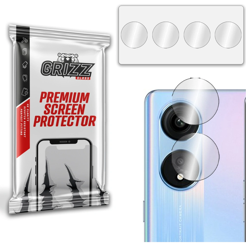 Szkło na aparat GrizzGlass HybridGlass Camera do Oppo A1 Pro