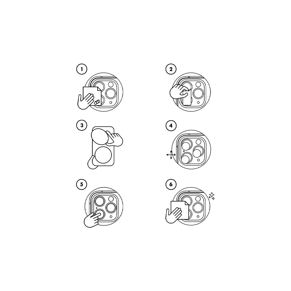 Szkło na aparat GrizzGlass HybridGlass Camera do Oppo A1 Pro